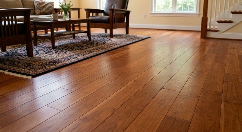 Cherry Floor Installation in Turbeville, SC