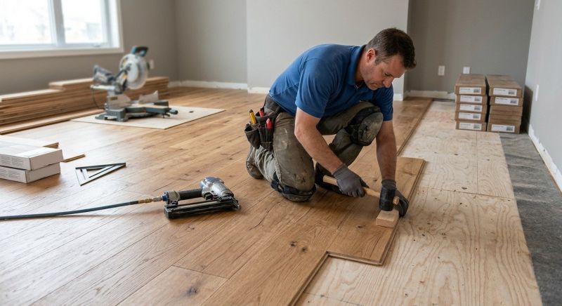 Hardwood Floor Installation in Manning, SC