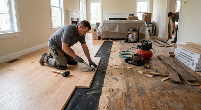 Hardwood Floor Renovation in Sumter, SC