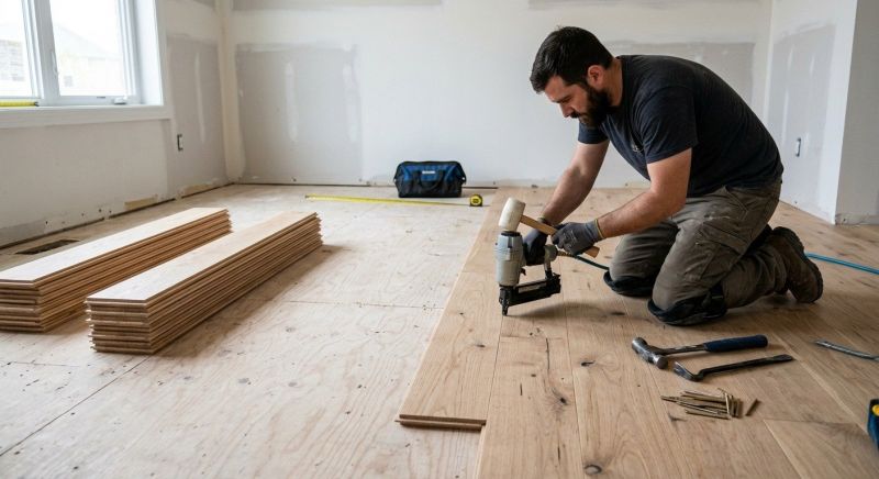 Oak Floor Installation in Sumter, SC