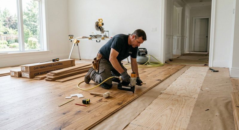 Oak Floor Installation in Manning, SC