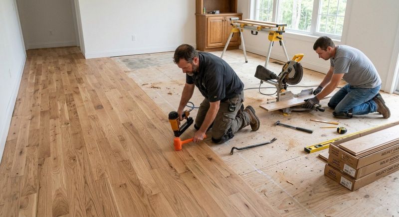 Oak Floor Replacement in Sumter, SC