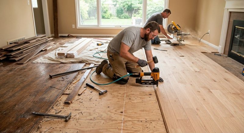 Oak Floor Replacement in Sumter, SC