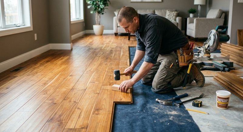 Teak Flooring Installation in Sumter, SC