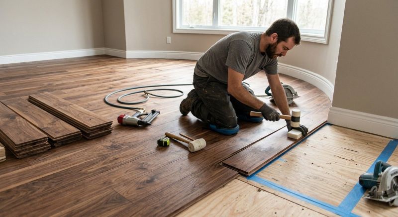Walnut Flooring Installation in Sumter, SC