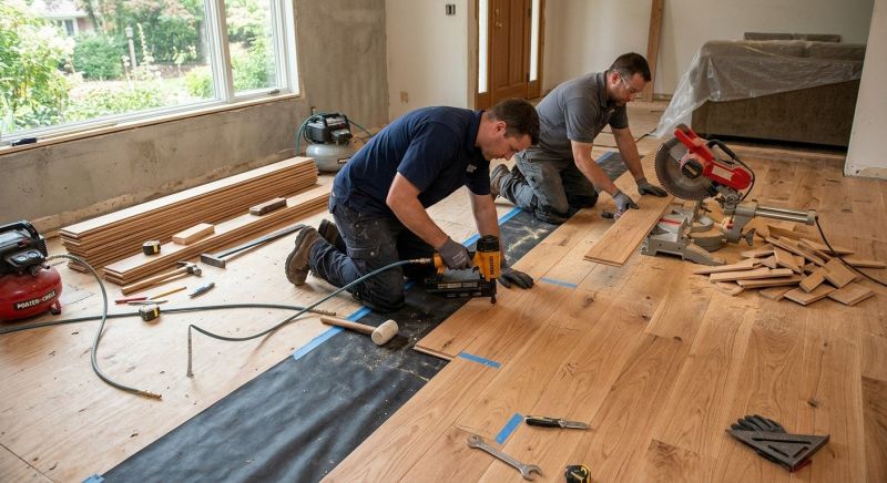 Wood Flooring Installation in Turbeville, SC